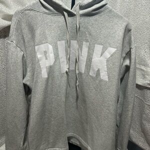 Victoria's Secret PINK Light Gray Hoodie